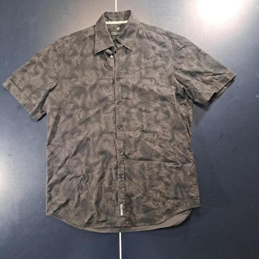 Calvin Klein Men's Brown and Black Shirt